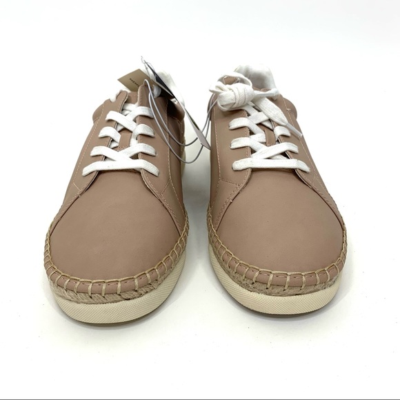 Universal Thread Shaelyn Espadrille Tan Lace Up Boho Sneaker With Memory Foam - Picture 10 of 16